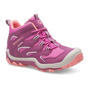 Merrell Kids' Chameleon 7 Access Mid Waterproof Hiking Boot